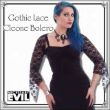 (ネセサリーイヴィル) NECESSARY EVIL 魔女ゴシック フレアスリーブ 総レース ボレロ ショート丈 カーディガン フレア袖 / wot227