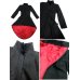 画像6: 赤と黒の麗しいトレーンコート ゴシック ビジュアル系 V系 黒 ブラック 服 ファッション
