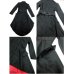 画像7: 赤と黒の麗しいトレーンコート ゴシック ビジュアル系 V系 黒 ブラック 服 ファッション