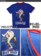 画像3: クリックポスト送料無料/ POINT CHARY アメカジ Tシャツ メンズ 半袖 ピッチャー 柄 ダメージ加工 / bia397 (3)