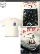 画像7: スヌーピー 3L 4L 大きいサイズ メンズ Tシャツ 半袖 薄手 総柄 プリント 胸ポケット付き ポケットにイン 柄 / bia418 (7)