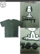 画像5: スヌーピー 3L 大きいサイズ メンズ Tシャツ 半袖 薄手 フム 困ったな 柄 刺繍 / bia427 (5)
