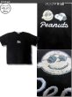 画像3: スヌーピー 3L 4L 大きいサイズ メンズ Tシャツ 半袖 薄手 仲良しグラサン 柄 刺繍 / bia425 (3)