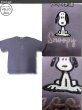 画像3: スヌーピー 3L 大きいサイズ メンズ Tシャツ 半袖 薄手 フム 困ったな 柄 刺繍 / bia427 (3)