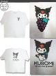 画像3: クリックポスト送料無料/ サンリオ マイメロディ クロミ 柄 5分袖 Tシャツ ビッグバックプリント アメカジ 少し薄手 ゆったり タイプ メンズ / bia078 (3)