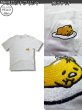 画像3: クリックポスト送料無料/ サンリオ ぐでたま メンズ 半袖 Tシャツ 胸ポケット付き ワッペン 柄 アメカジ 薄手 / bia119 (3)