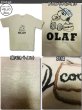 画像7: クリックポスト送料無料/ スヌーピー ミニ裏毛 線画刺繍 半袖 トレナー Tシャツ メンズ 杢 スエット キャラ オラフ 柄 薄手 アメカジ /bia386 (7)