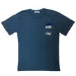 画像4: スヌーピー 半袖 Tシャツ メンズ 天竺 胸ポケット付き オラフ 実はベロ出し 柄 サガラ刺繍 チェーン刺繍 キャラ 薄手 アメカジ /bia436 (4)