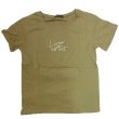 画像4: レディース 薄手 半袖 Tシャツ 天竺 アメカジ 英字プリント 柄 真夏向き インナー/ mia100 (4)
