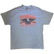 画像2: ホットレザーズ イベントT スタージス メンズ 半袖 Tシャツ 鷹 風景写真 柄 服 大きいサイズ 黒 灰 緑 橙 クリックポスト送料無料 即納 /rfa119 (2)