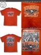 画像9: ホットレザーズ イベントT スタージス メンズ 半袖 Tシャツ 鷹 風景写真 柄 服 大きいサイズ 黒 灰 緑 橙 クリックポスト送料無料 即納 /rfa119 (9)