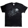 画像2: ホットレザーズ イベントT スタージス メンズ 半袖 Tシャツ スカル フラッグ 柄 服 大きいサイズ 黒 白 クリックポスト送料無料 即納 /rfa126 (2)