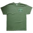画像2: ホットレザーズ イベントT スタージス メンズ 半袖 Tシャツ スカルバイカーズ 柄 服 緑 紺 クリックポスト送料無料 即納 /rfa127 (2)