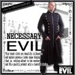 画像1: (ネセサリーイヴィル) NECESSARY EVIL 服 ボタンダウンカラー ナポレオン 超 ロング コート 黒 rfa045 (1)