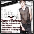 画像1: (クイーンオブダークネス) QUEEN OF DARKNESS ゴシック ファッション タンクトップ メンズ ポケット付き アミアミ 無地 黒 rfa248 (1)