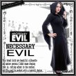 画像1: (ネセサリーイヴィル) NECESSARY EVIL ゴシック フード付き 魔女超ロング丈コート/wot002 (1)