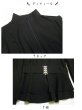 画像3: (ネセサリーイヴィル) NECESSARY EVIL ゴシック ブラック フォーマル 指引っ掛け ベルト付 長袖 ジャケット 黒 wot125 (3)