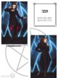 画像4: 赤と黒の麗しいトレーンコート ゴシック ビジュアル系 V系 黒 ブラック 服 ファッション (4)